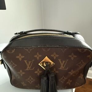 Louis Vuitton Dark Brown Monogram Shoulder Bag